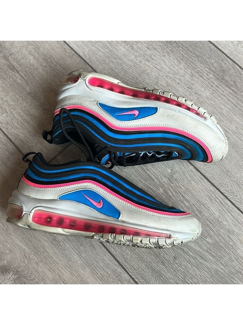 Nike air max 97 Multicolor pink blast Athletic Sneakers 6y women’s 7.5 - Picture 7 of 13